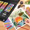 Premium Art Set - Includes Colored Pencils, Crayons, Pastels, Markers, Watercolor Cakes, and More for Kids and Teens